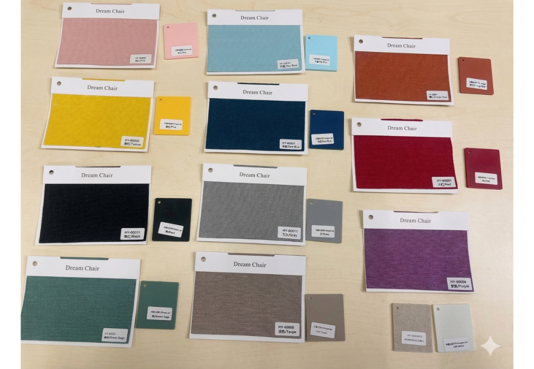 Color swatches