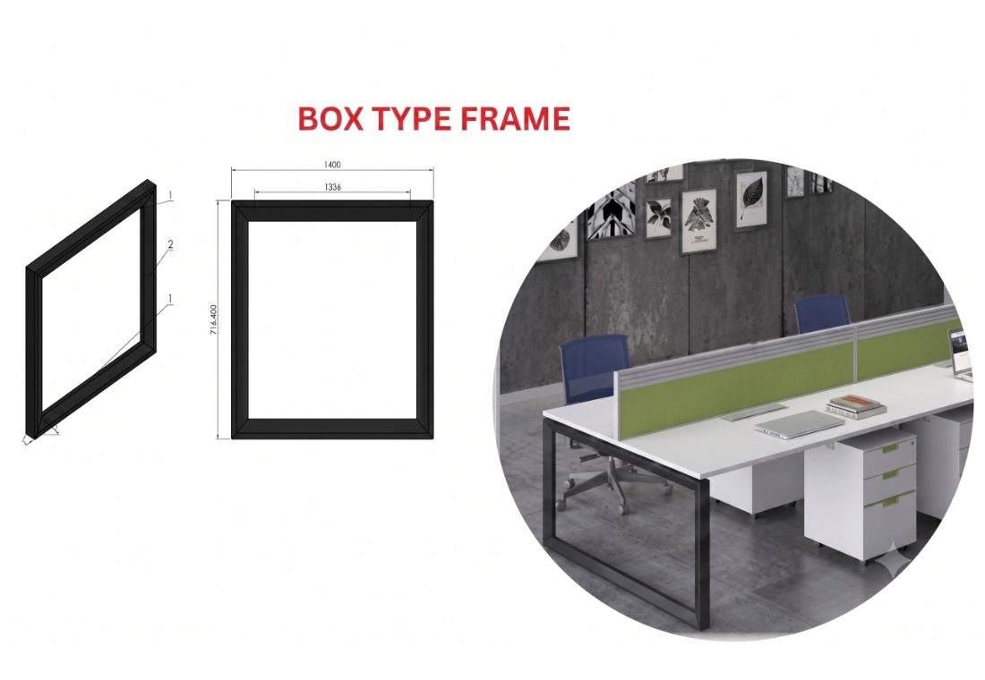 Box leg Black